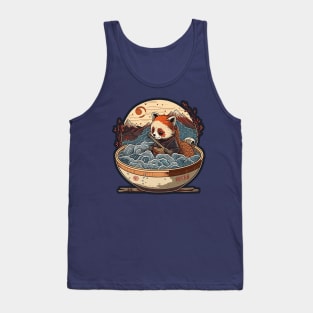 Red Panda Ramen Hot Spring Tank Top